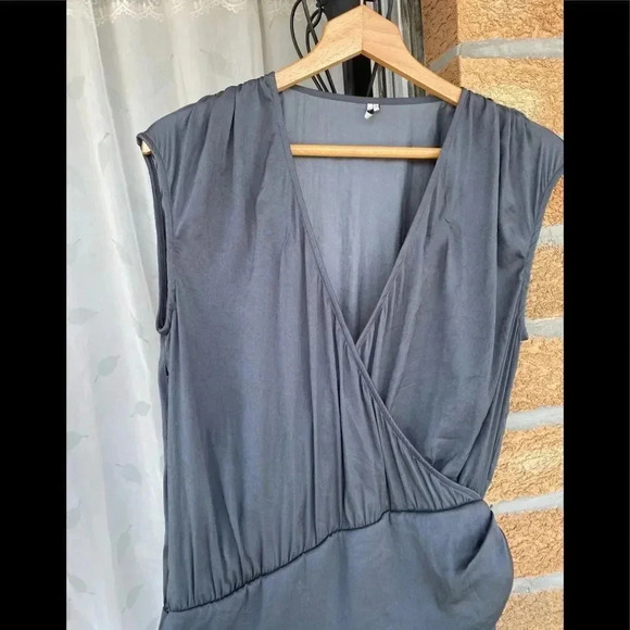 Iro ariella draped satin mini dress sz 4 - Picture 3 of 11